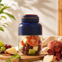 Portable Home Juicer (44 Oz) — Usb-Rechargeable Juice Blender Cup: a Large-Capacity, Multimode Juicer Blender Designed Specifically for Smoothies and Liquid Diets — a Summer Essential.